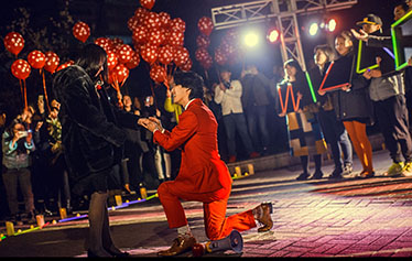 婚礼主持人林铮求婚视频