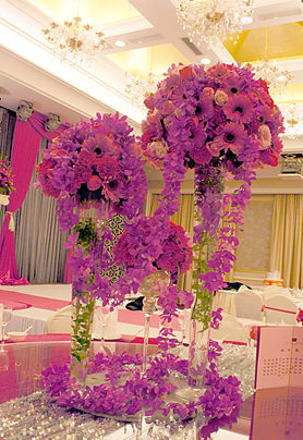 圆桌婚礼布置043