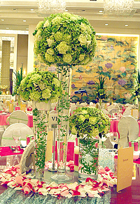 圆桌婚礼布置042