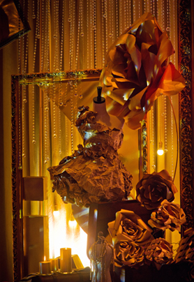 金色系婚礼布置