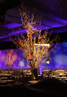 圆桌婚礼布置039