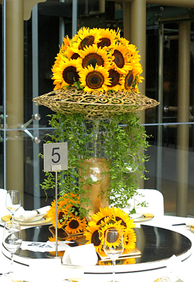 圆桌婚礼布置021