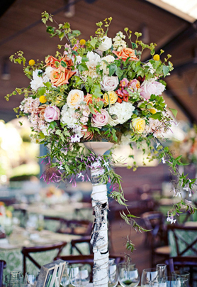 圆桌婚礼布置027