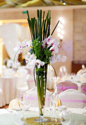 圆桌婚礼布置014