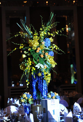 圆桌婚礼布置013