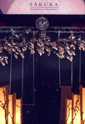 樱花主题婚礼布置