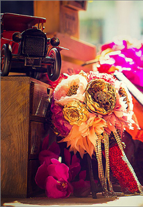 百老汇主题婚礼布置