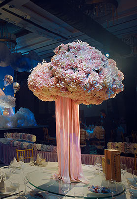 圆桌婚礼布置152