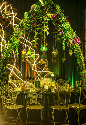 圆桌婚礼布置154