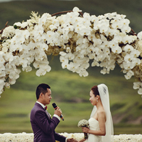 Hou+Tang的若尔盖草原婚礼