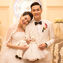 戚薇和李承铉美国大婚 摩卡婚礼缔造完美幸福