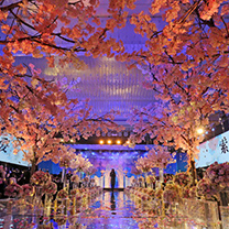 思普瑞私人婚礼定制“索·爱”主题婚礼秀落下帷幕