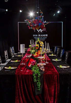 长桌婚礼布置80