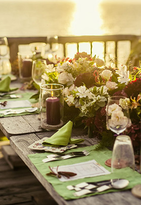 长桌婚礼布置86