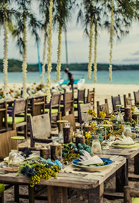 长桌婚礼布置87