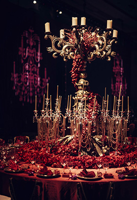 圆桌婚礼布置178