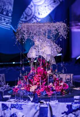 圆桌婚礼布置182