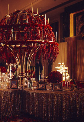 圆桌婚礼布置177