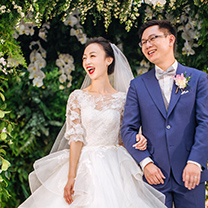 “不将就”新娘麻宁打造婚礼中的完美细节