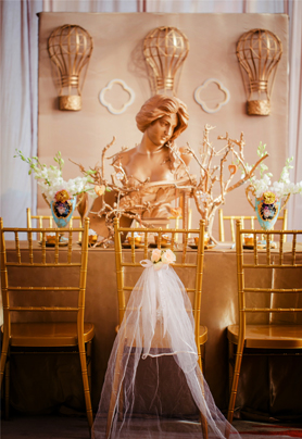 长桌婚礼布置93