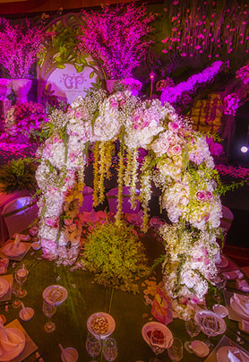 圆桌婚礼布置187