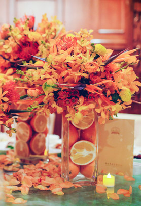 圆桌婚礼布置196