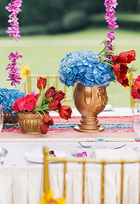 长桌婚礼布置96