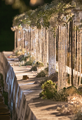 长桌婚礼布置99