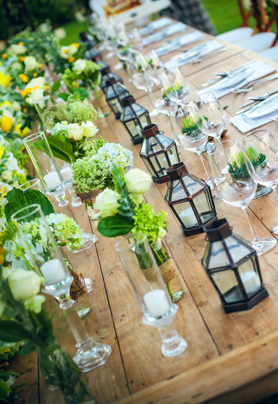 长桌婚礼布置101