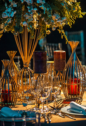 圆桌婚礼布置214