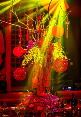 圆桌婚礼布置217