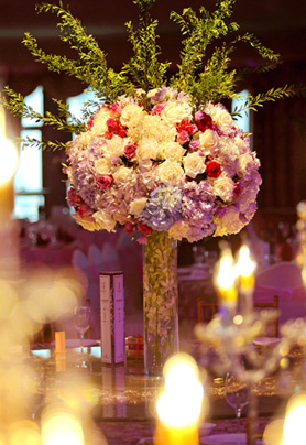 圆桌婚礼布置223