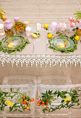 长桌婚礼布置108