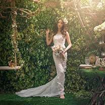 森系新娘大片精彩呈现