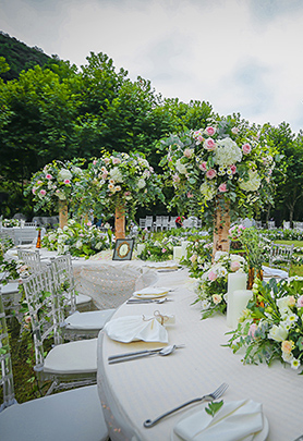 长桌婚礼布置110