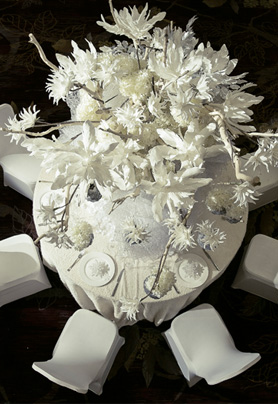 圆桌婚礼布置233