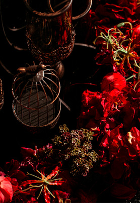 圆桌婚礼布置234