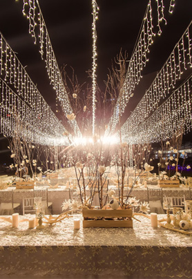 长桌婚礼布置111