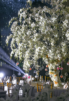 圆桌婚礼布置235