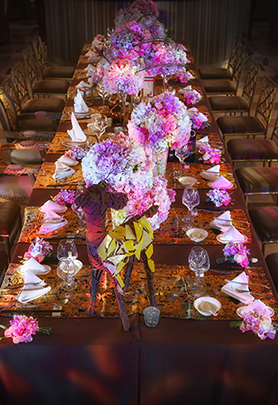 长桌婚礼布置112