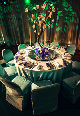 圆桌婚礼布置243