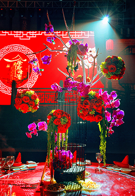 圆桌婚礼布置245