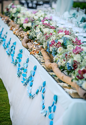 长桌婚礼布置120