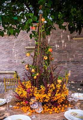 圆桌婚礼布置253