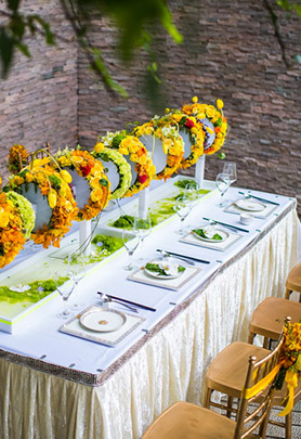 长桌婚礼布置127