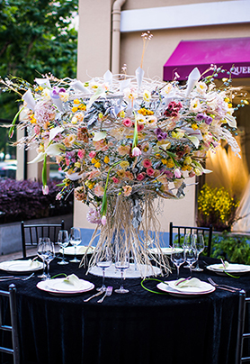 圆桌婚礼布置252