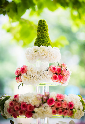 圆桌婚礼布置255