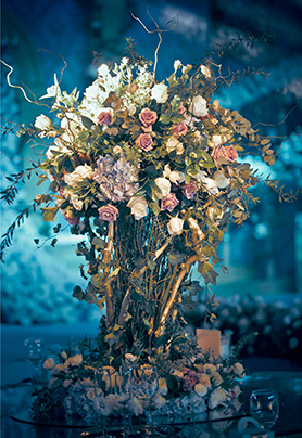 圆桌婚礼布置258