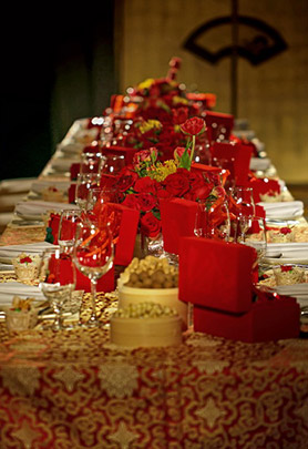 长桌婚礼布置144