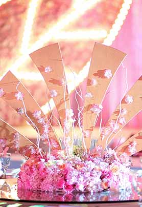 圆桌婚礼布置267